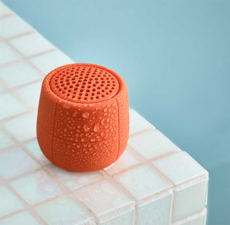 Plutajući Bluetooth zvučnik Lexon Mino X narandžasti - pogled 5