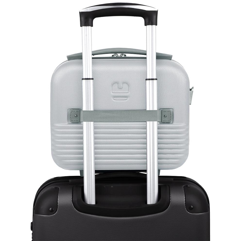 Neseser Gabol Balance XP Srebrni - pogled 5