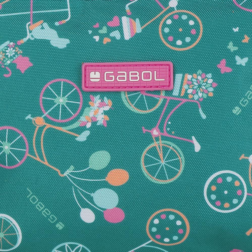 Pernica Sa Tri Odeljka Gabol Fiori Zelena - pogled 5