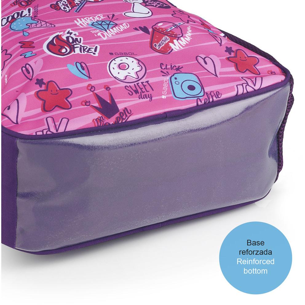 Predškolski Ergonomski Ranac Gabol Sticker - pogled 5