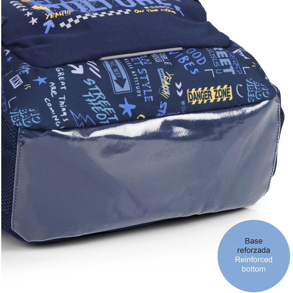 Ergonomski Školski Ranac Gabol Skull - pogled 5