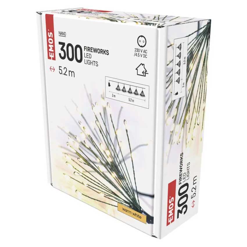 Dekorativne LED lampice Vatromet 5,2m Emos D3AW10 - pogled 5