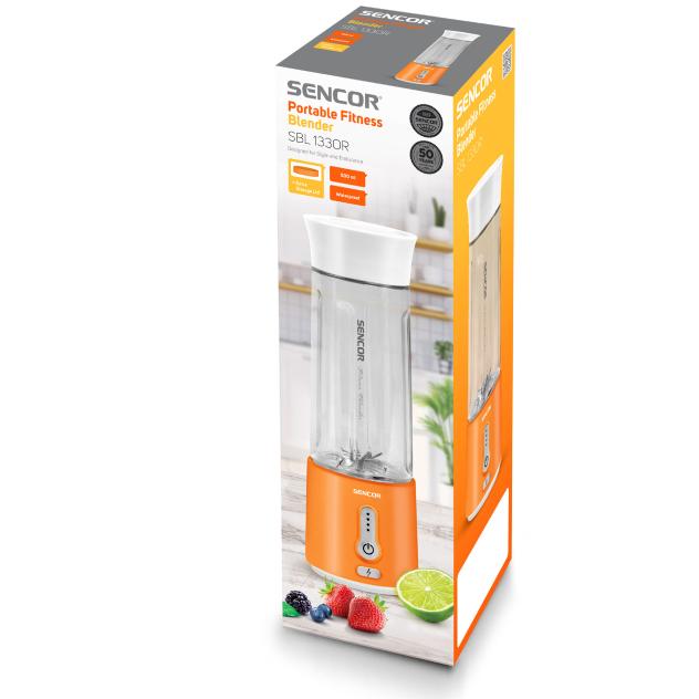 Sencor SBL 133OR prenosni blender na baterije - pogled 5