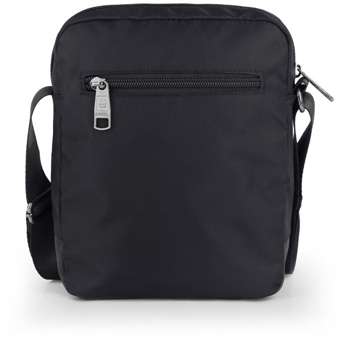 Muška Torba Na Rame Gabol Stone Crna - pogled 5