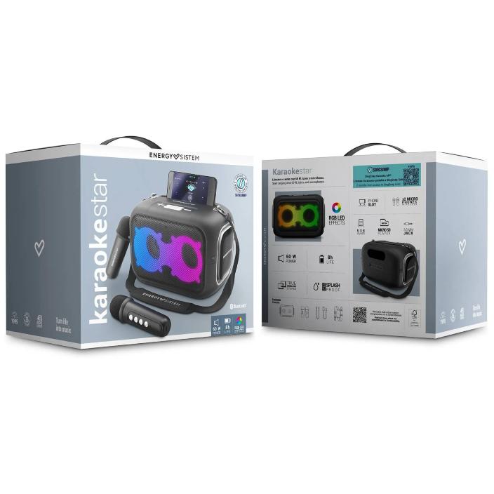 Energy Sistem KaraokeStar Bluetooth zvučnik sa mikrofonima 60W M45933 - pogled 5