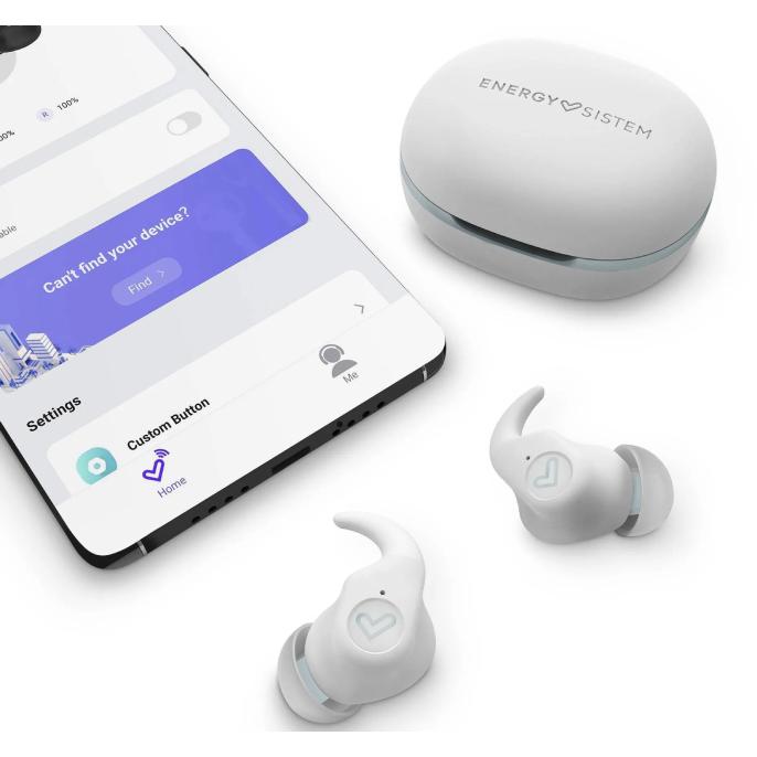 Energy Sistem Moon High Jump True Wireless slušalice bele - pogled 5