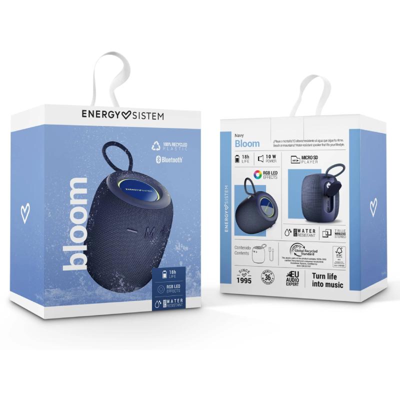 Energy Sistem Navy Bloom prenosni Bluetooth zvučnik M45829 - pogled 5