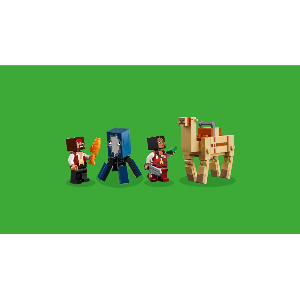 LEGO® Minecraft™ Putovanje na gusarskom brodu 21259 - pogled 5