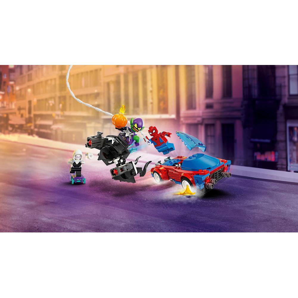 LEGO® Marvel 76279 Spajdermenov Trkački Auto I Venomizirani Zeleni Goblin - pogled 5