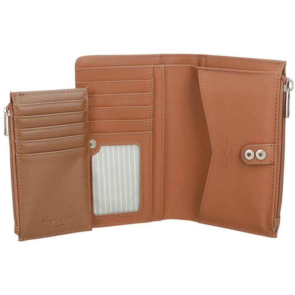 Ženski novčanik 17cm Pepe Jeans Elia brown 79486 - pogled 5