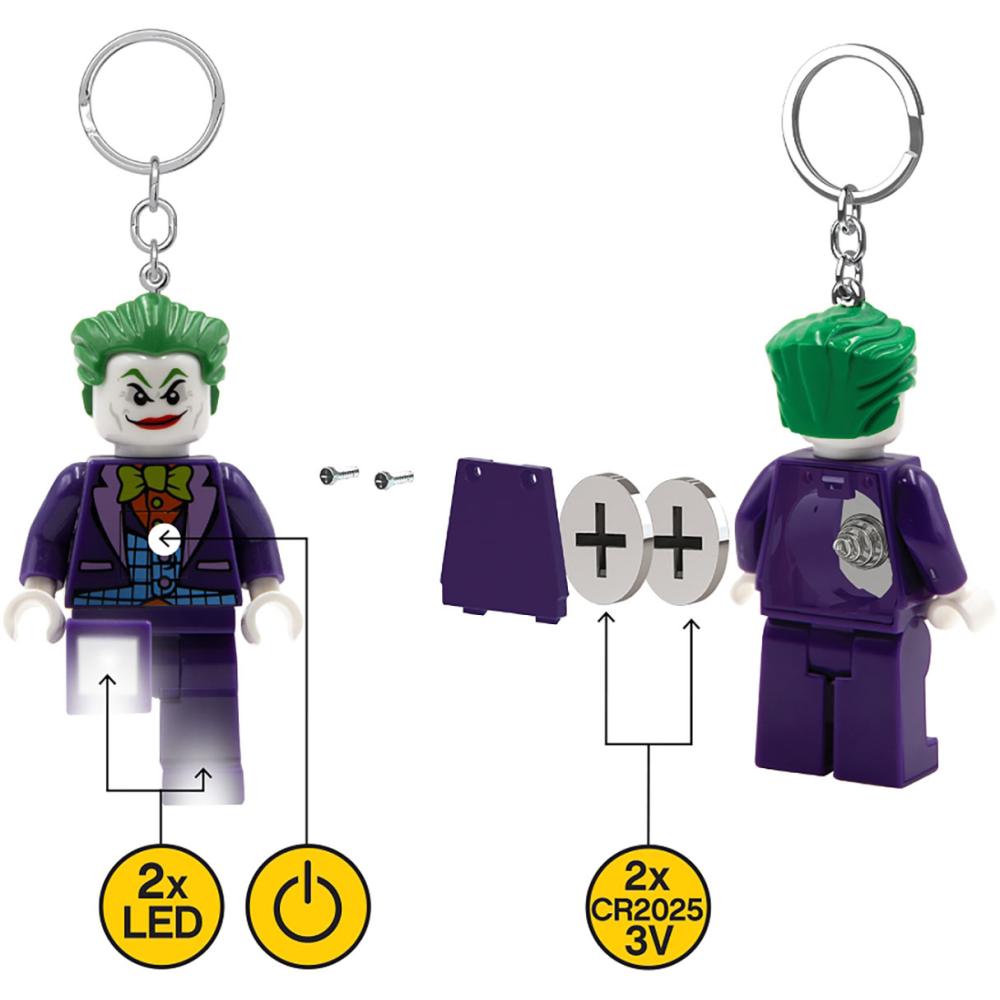 LEGO® Privezak za ključeve sa svetlom Joker - pogled 5