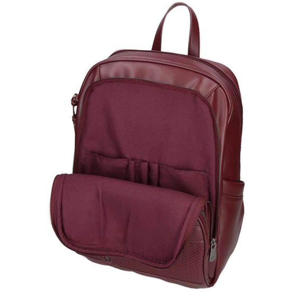 Laptop ranac od eko kože Pepe Jeans Sprig bordeaux 79121 - pogled 5