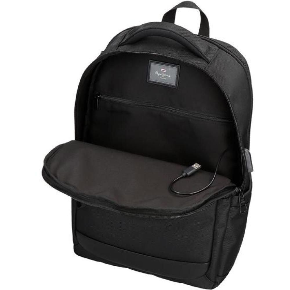 Ranac 44cm sa pregradama za laptop i tablet Pepe Jeans Blackmore 70528 - pogled 5