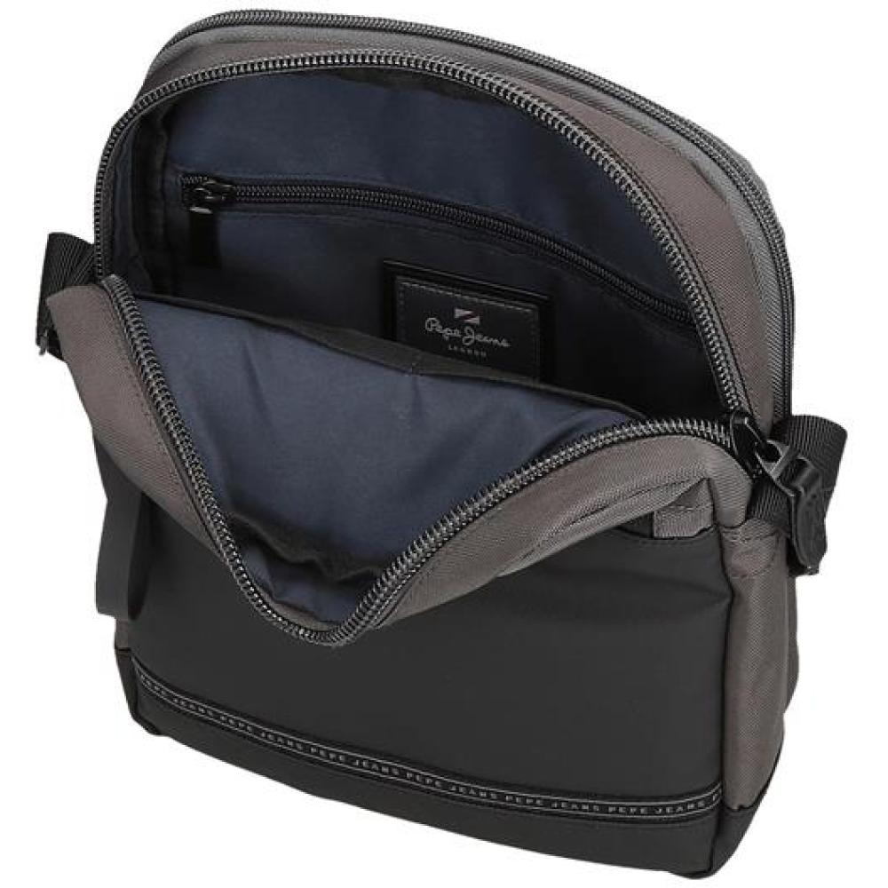 Muška torbica 27cm sa pregradom za tablet Pepe Jeans Stratford grey 70457 - pogled 5