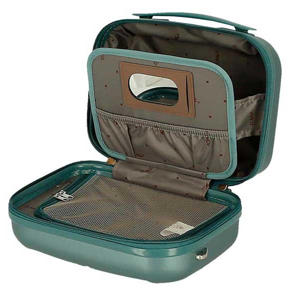 Kozmetički neseser kofer El Potro Vera green 53339 - pogled 5