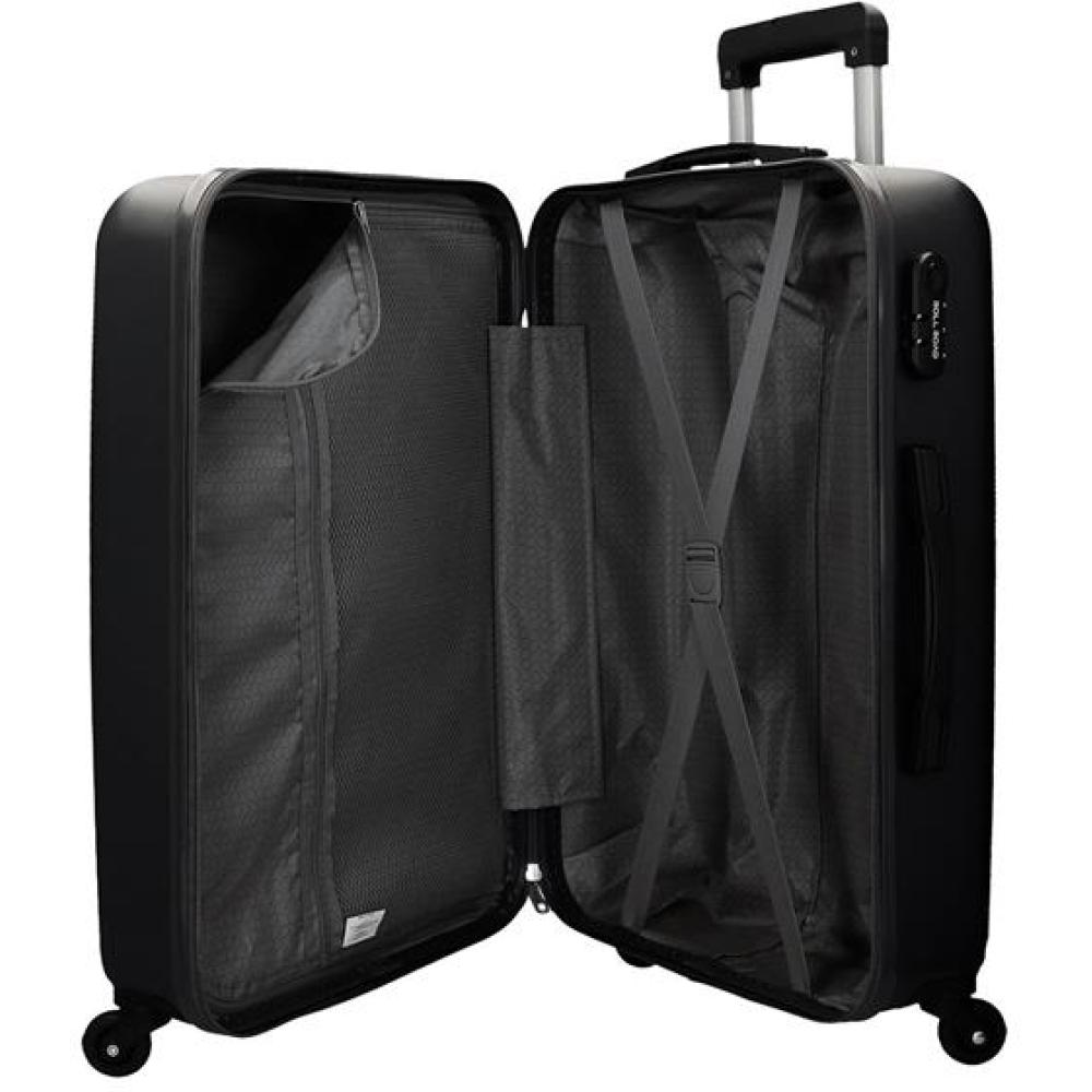 Komplet ABS kofera 75/65/55cm Roll Road Flex black 58494 - pogled 5