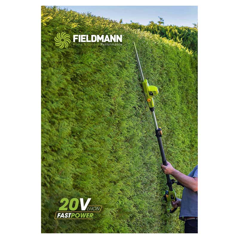 Fieldmann Akumulatorski teleskopski trimer za živu ogradu (bez baterije i punjača) FZN 70405-0 - pogled 5