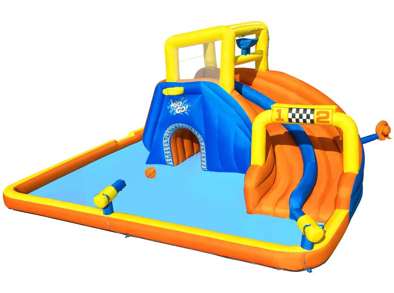 Bestway 53377 Vodeno Igralištance sa bazenom i toboganom 551x502x265 - pogled 5