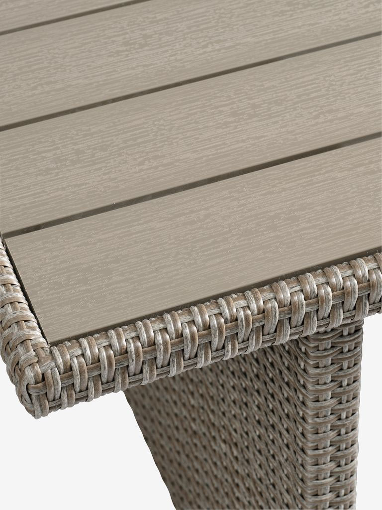 Velika ugaona ratan garnitura Ager Natur za 8 osoba - pogled 5