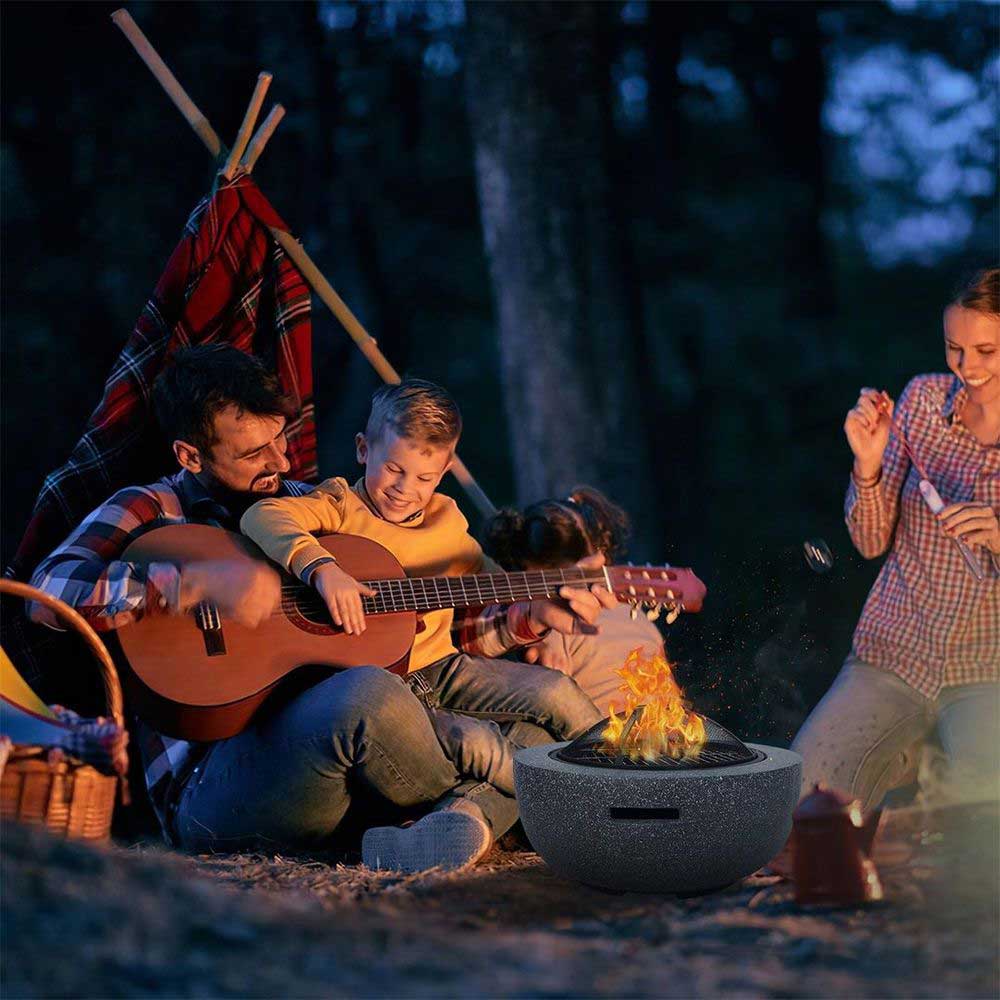 Roštilj Na Drva i Posuda Za Vatru Fieldmann FZG 1030G - pogled 5