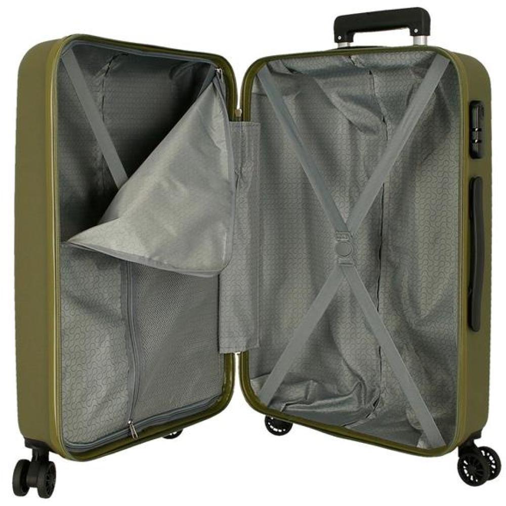 Komplet ABS kofera 75/65/55cm Roll Road Flex Khaki 58494 - pogled 5