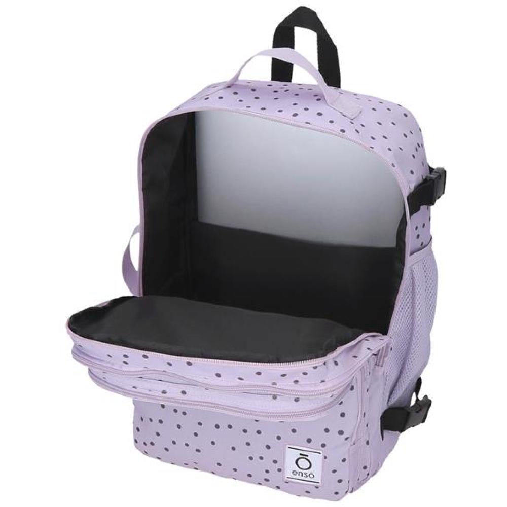 Ranac za put - kabinski ranac Enso Fleur lila 98726 - pogled 5