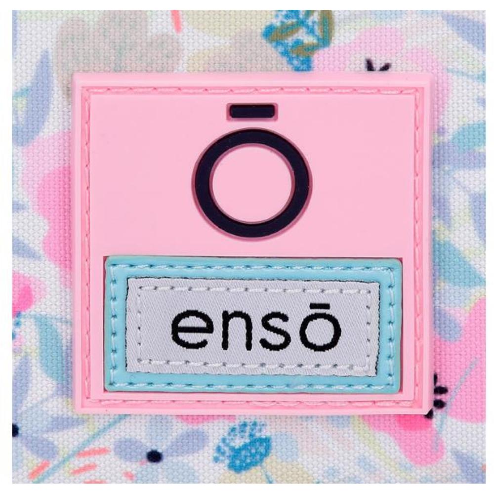 Putna torba ili torba za trening Enso Full Of Flowers pink 97730 - pogled 5