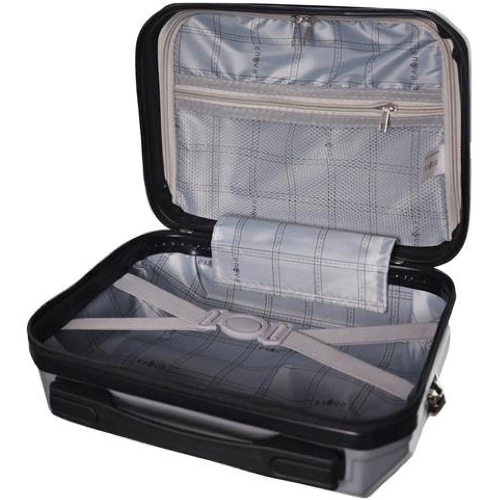 ABS neseser Kofer za šminku Enova Capri grey 524260 - pogled 5