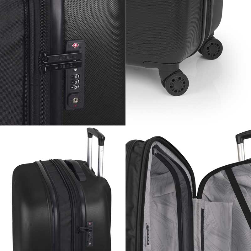 Srednji proširivi tvrdi kofer Gabol Paradise XP 123346-01 - pogled 5