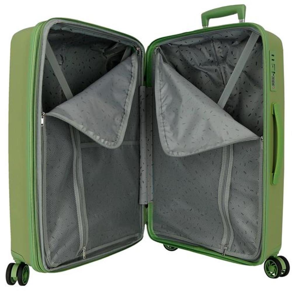 Putni koferi od polipropilena 56cm i 66cm Movom Moon green 55195 - pogled 5