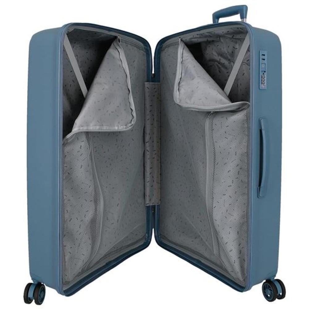 Putni koferi od polipropilena 56cm i 66cm Movom Moon blue 55195 - pogled 5