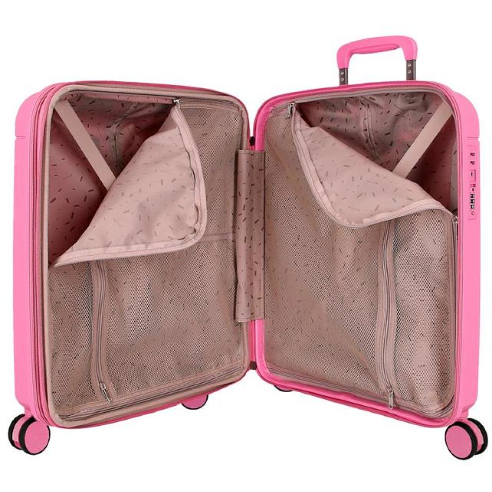 Proširivi polipropilenski koferi 55cm i 68cm Movom New Trendy pink 53889 - pogled 5