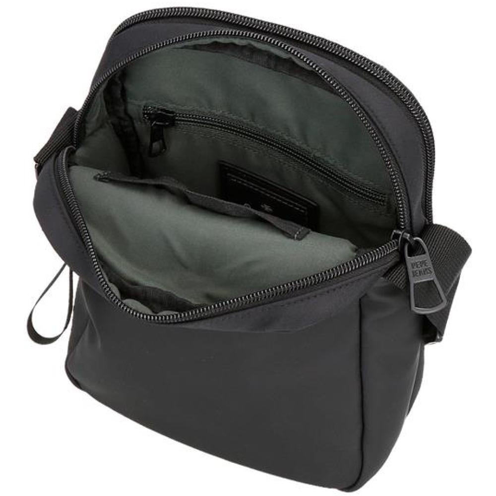 Muška torbica 22cm sa dve pregrade PJL Sail Up black 71755 - pogled 5