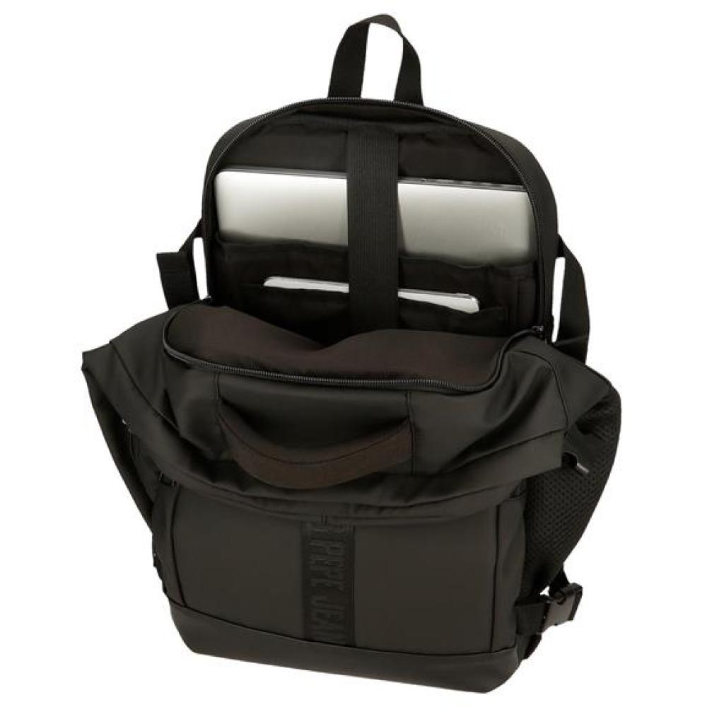 Kabinski ranac - putna torba sa odeljkom za laptop Pepe Jeans Bromley black 70628 - pogled 5