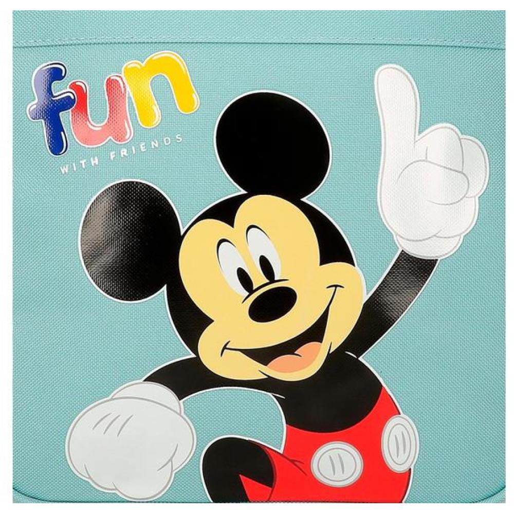 Ranac za vrtić sa točkićima Disney Mickey Fun with friends 43220 - pogled 5