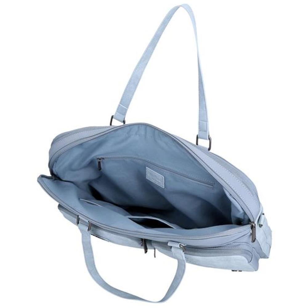 Ženska poslovna torba sa pregradom za laptop PJL Jana blue 71460 - pogled 5