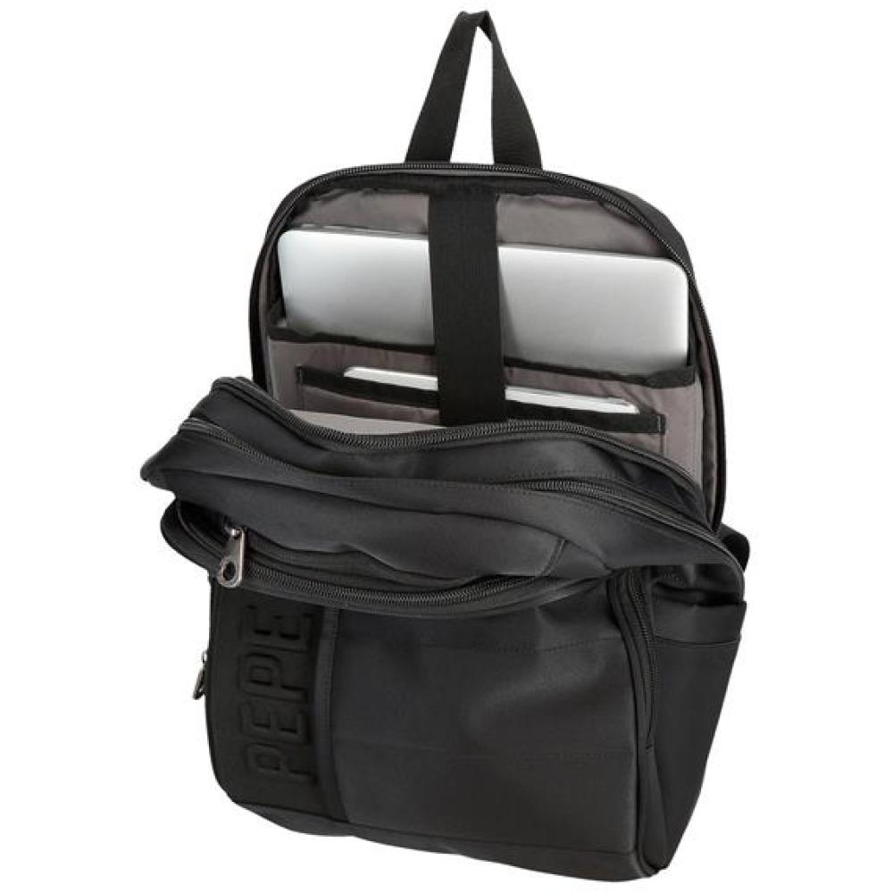 Ranac 37cm za laptop Pepe Jeans Ancor black 70121 - pogled 5