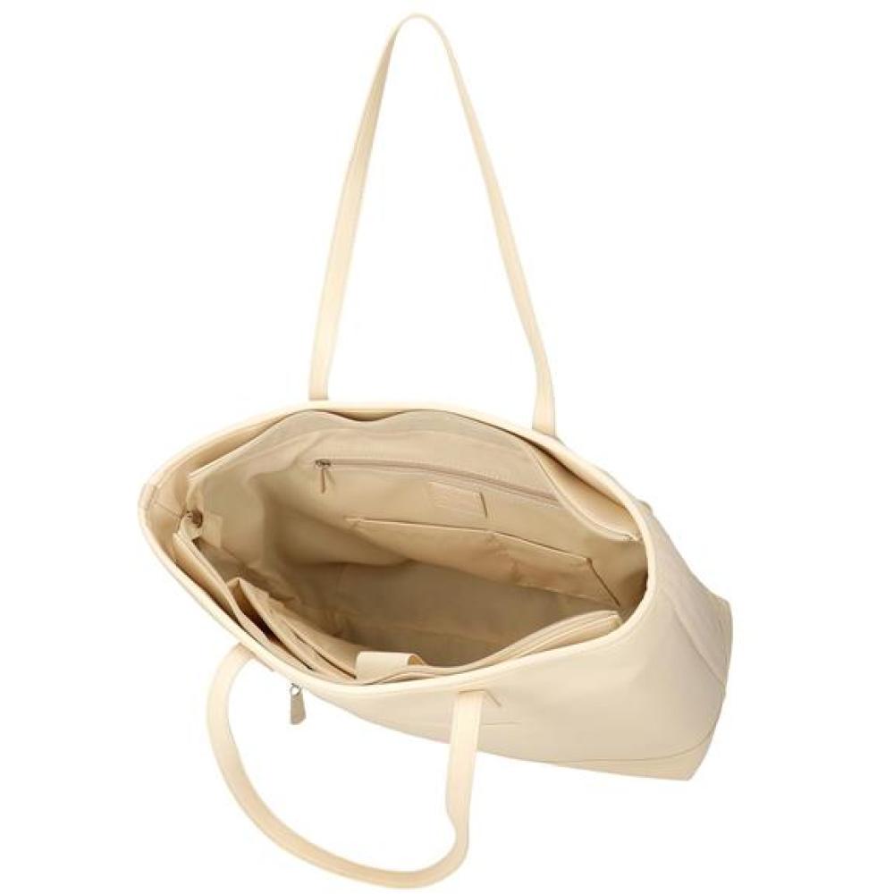 Ženska torba sa pregradom za laptop i tablet PJL Sprig beige 79175 - pogled 5
