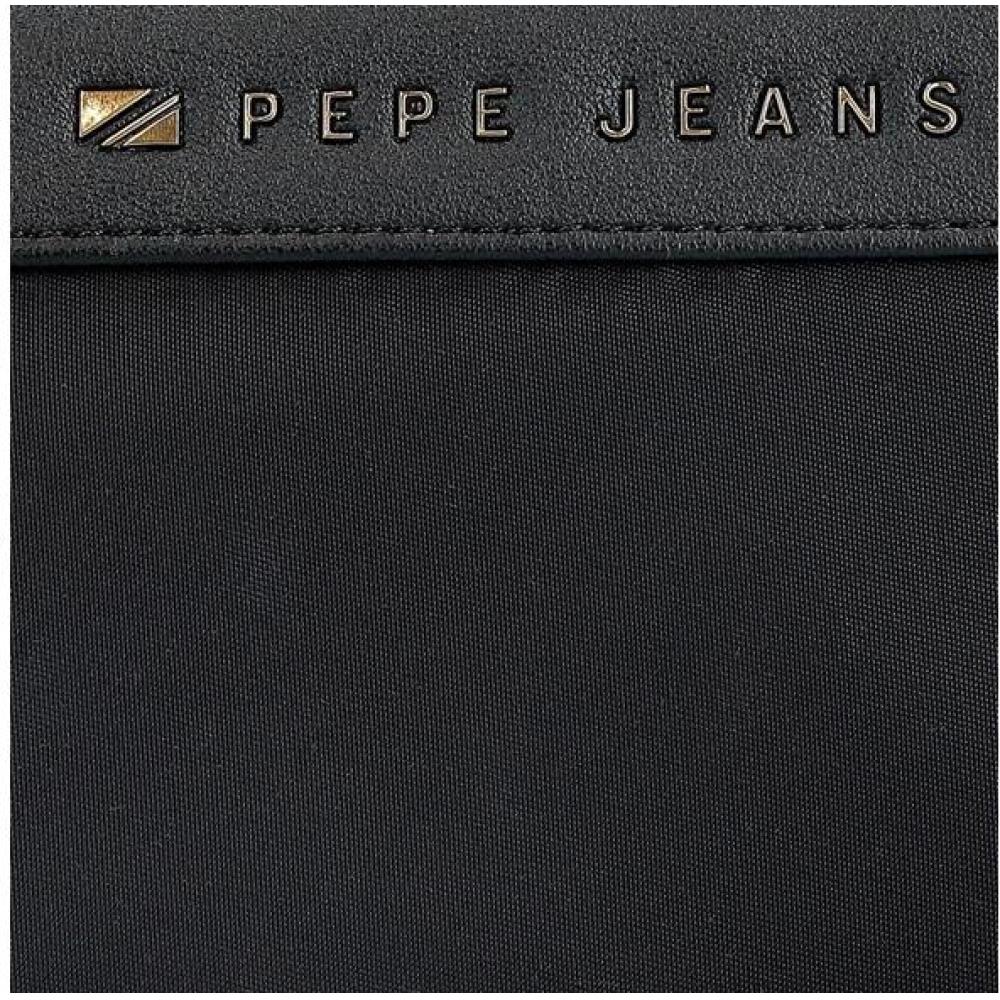 Ranac 45cm sa zatezanjem Pepe Jeans Morgan black 79238 - pogled 5