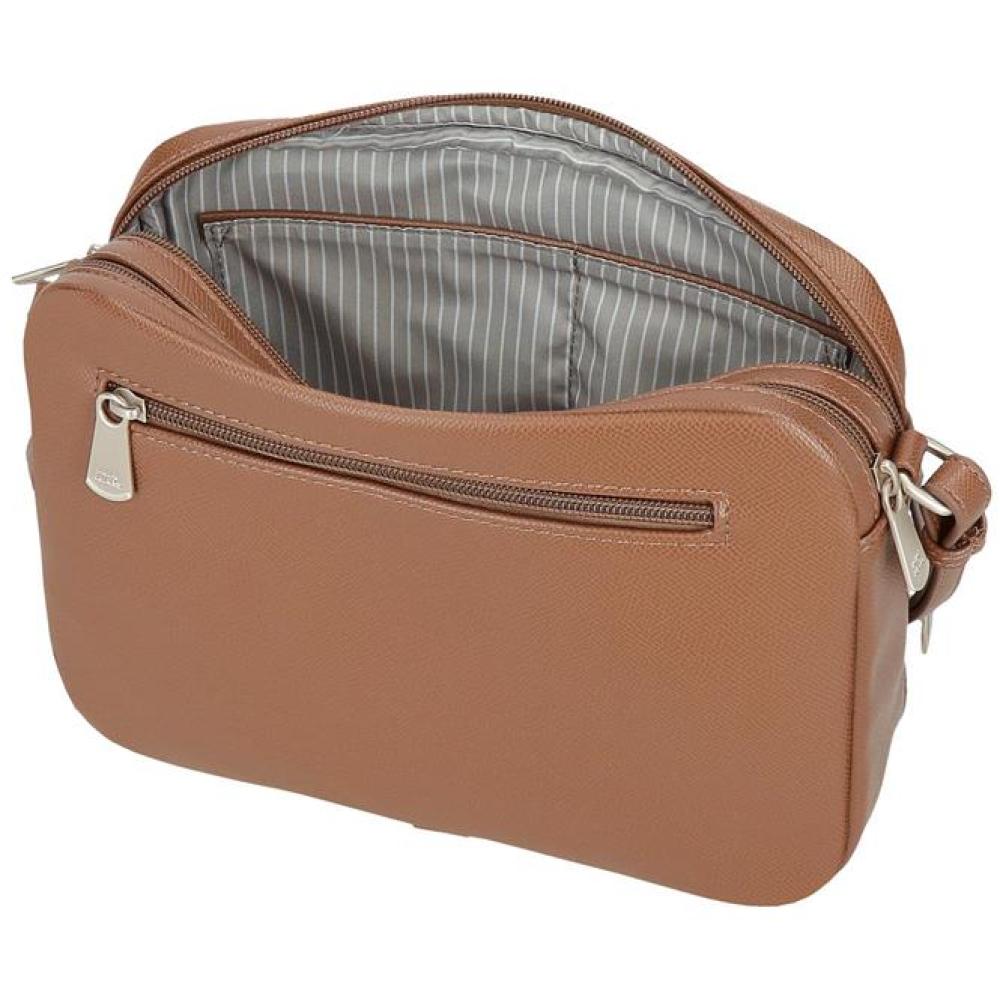 Torba 24cm od eko kože na rame Pepe Jeans Elia brown 79454 - pogled 5