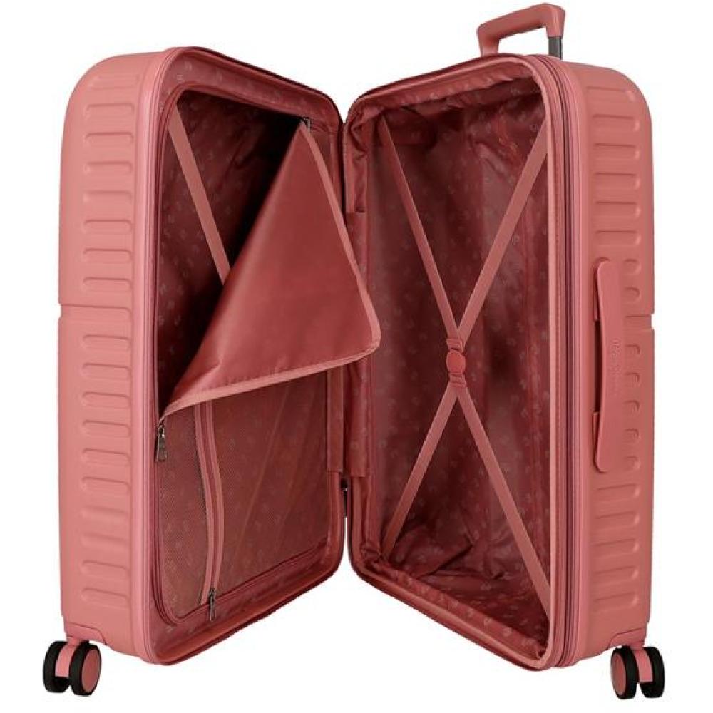 Koferi za putovanja 70cm i 55cm Pepe Jeans Accent powder pink 76989 - pogled 5