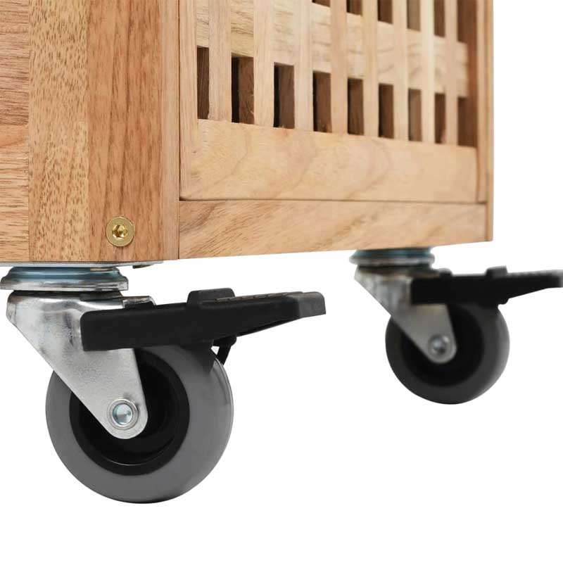 Polica od orahovog drveta sa tri fioke Dusty - pogled 5