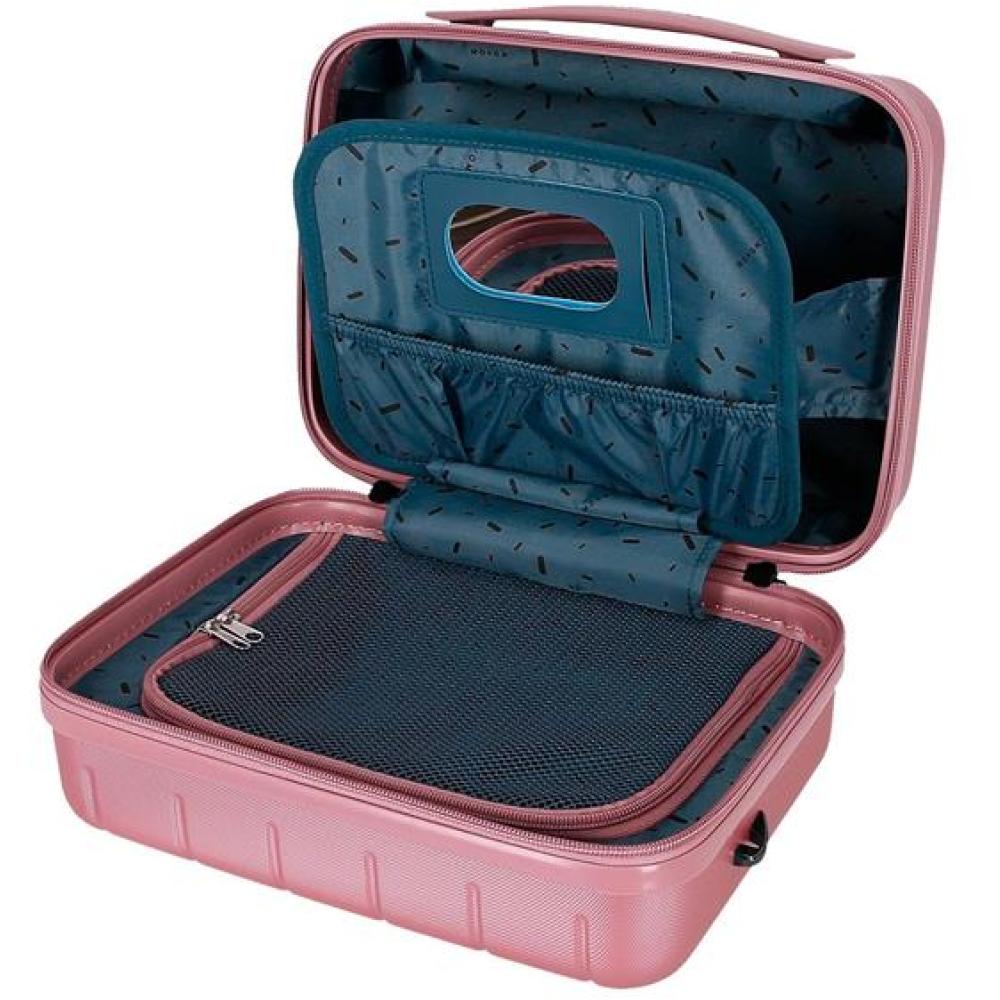 Kofer za šminku i kozmetiku Movom Wood pink 53139 - pogled 5