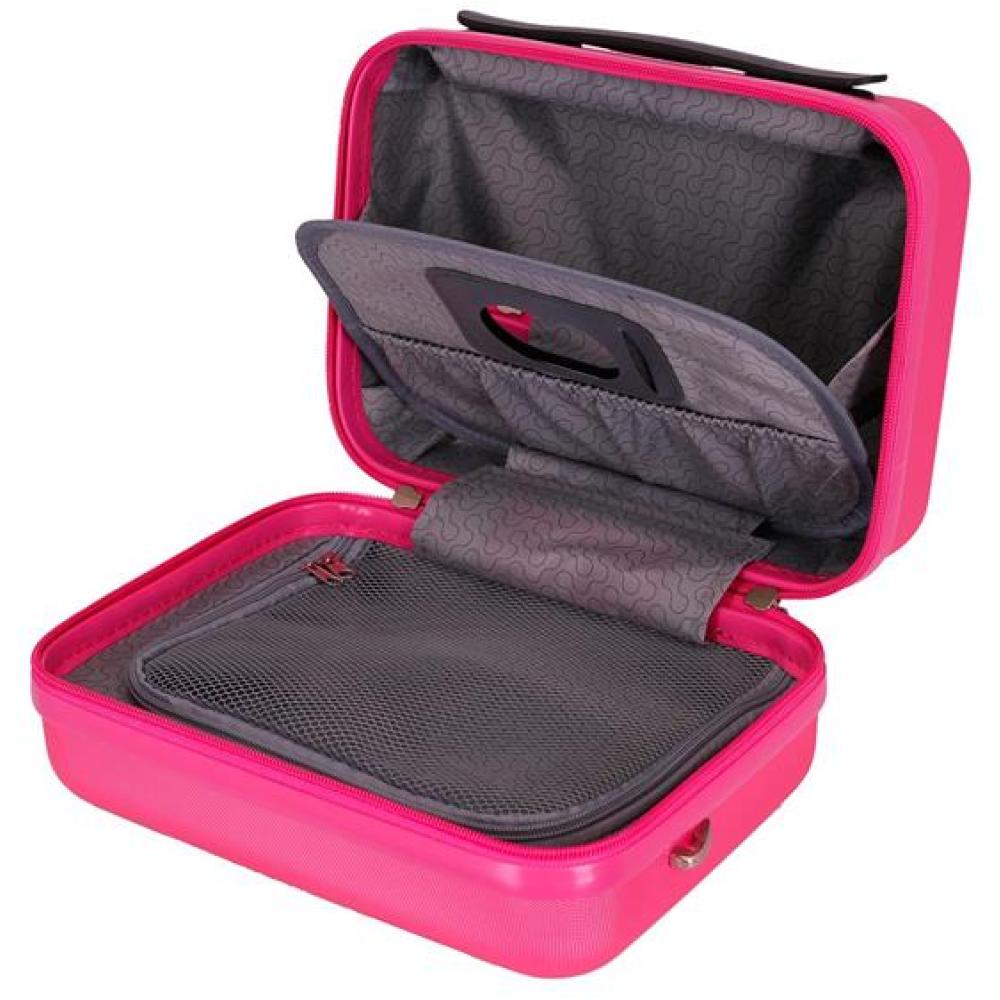 ABS Neseser kofer za šminku Roll Road Camboya pink 50639 - pogled 5