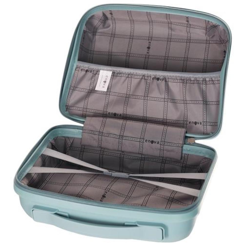 Neseser kofer za kozmetiku od polipropilena Enova Tokyo dark sea green 525360 - pogled 5