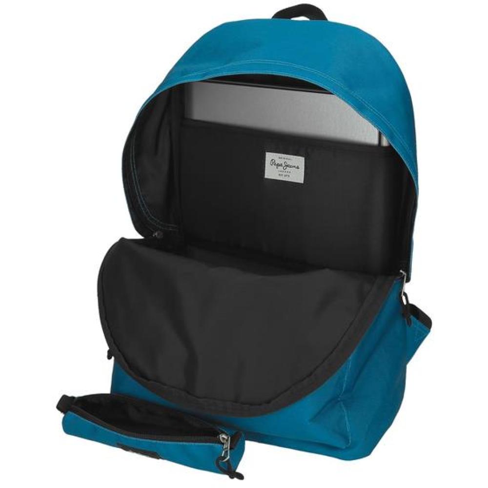 Školski ranac i pernica Komplet Pepe Jeans Aris blue 63392 - pogled 5