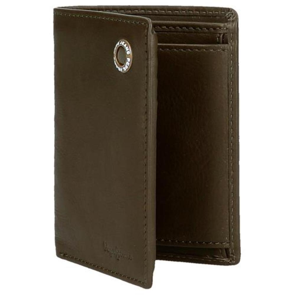 Novčanik od prirodne kože za muškarce PJL Badge green 73720 - pogled 5