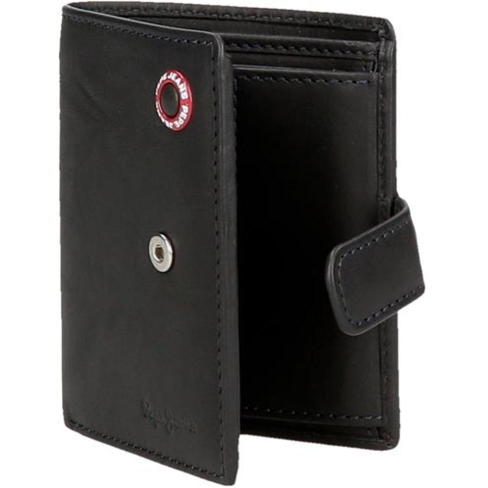 Novčanik od prirodne kože Pepe Jeans Badge navy 73712 - pogled 5