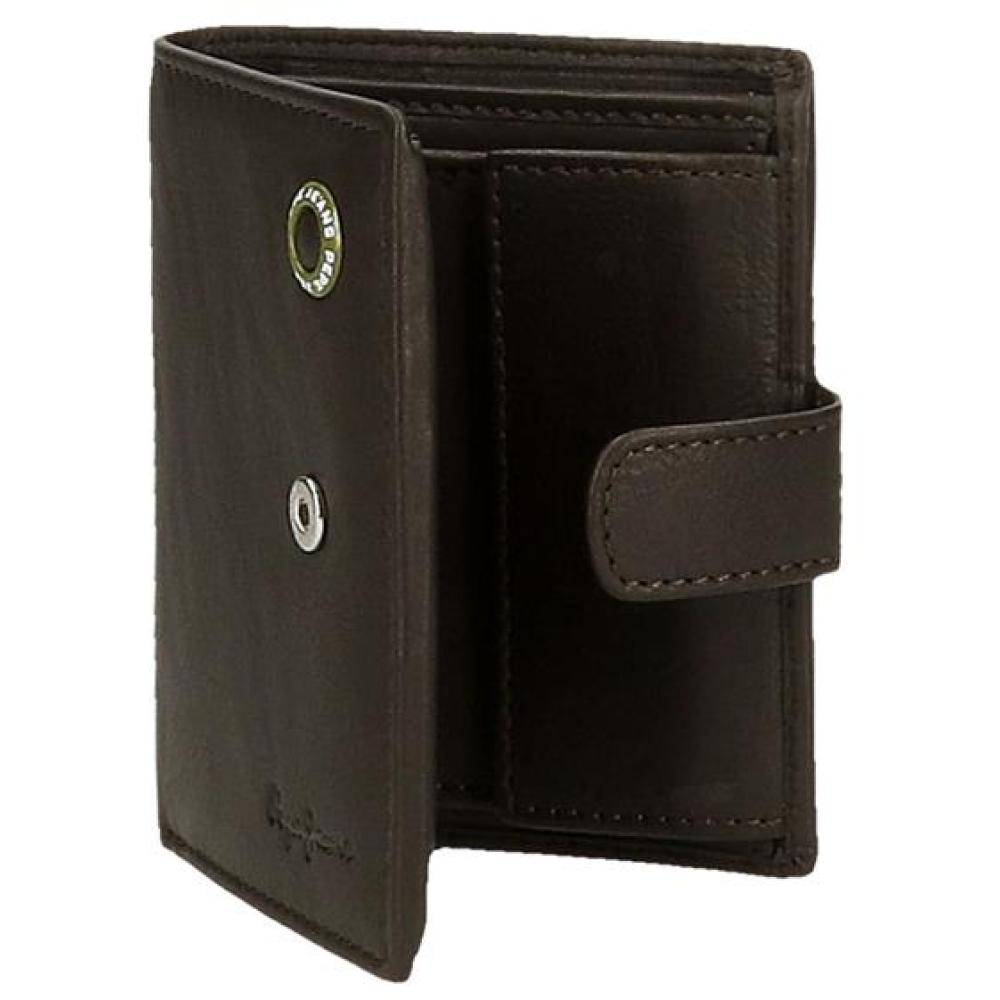 Novčanik od prirodne kože Pepe Jeans Badge brown 73712 - pogled 5