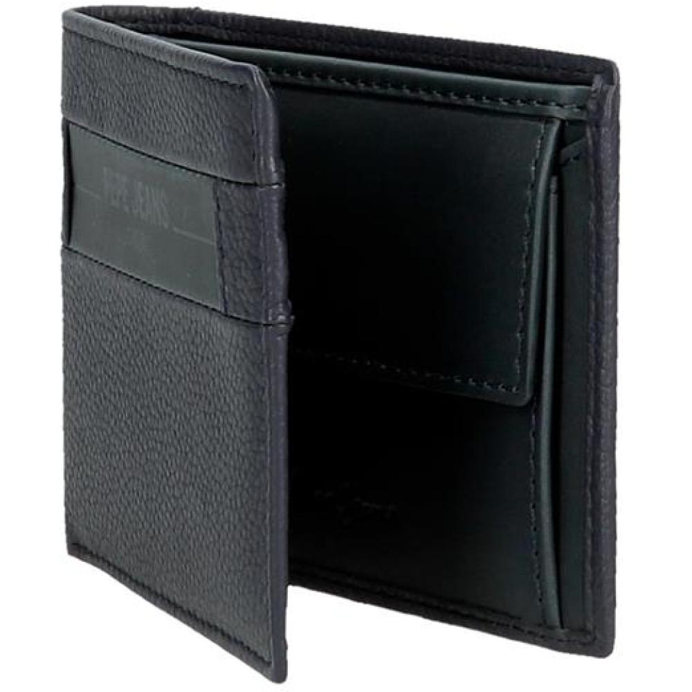 Muški kožni novčanik PJL Checkbox navy 78871 - pogled 5